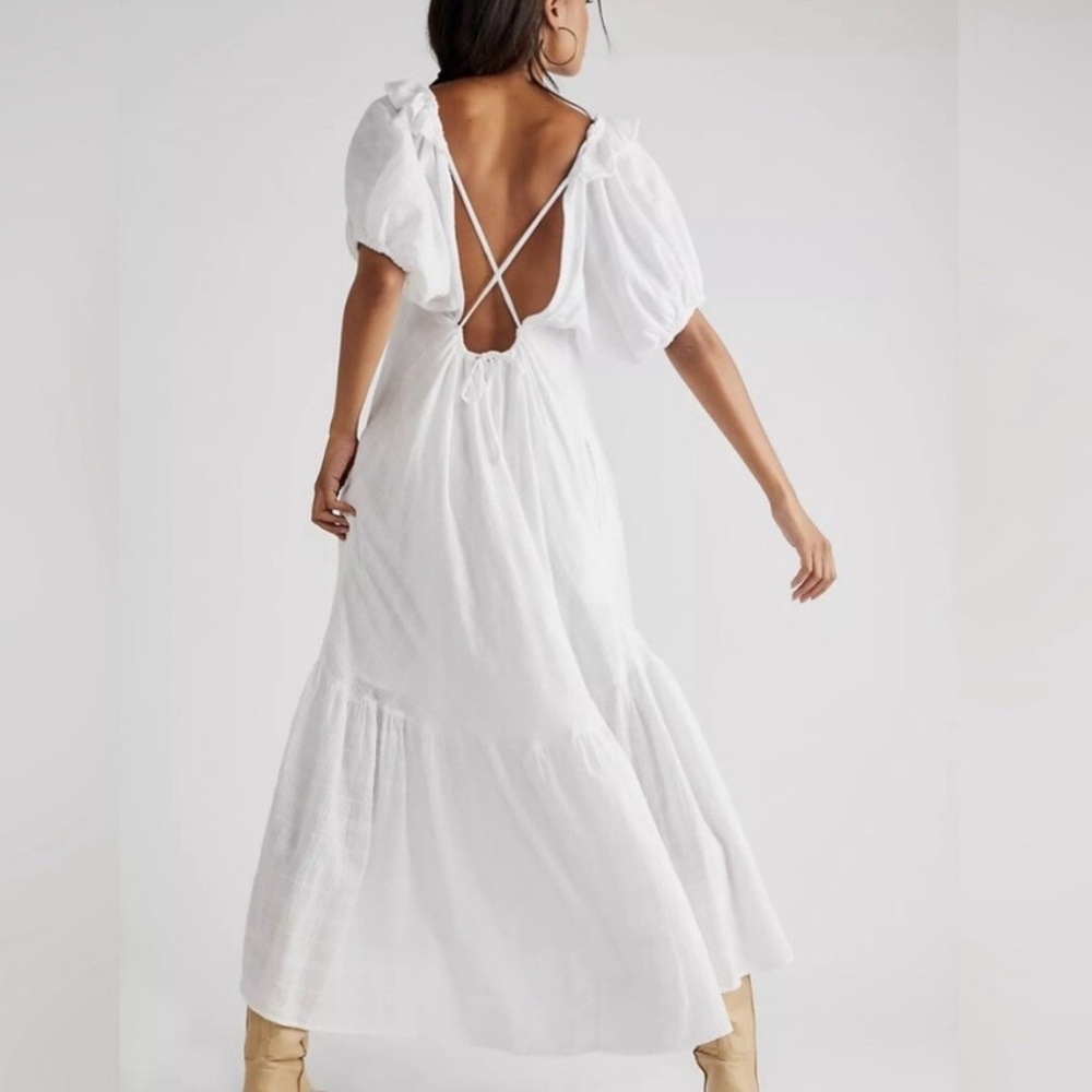 NWT FREE PEOPLE KATHRYN MIDI DRESS - Picture 2 of 9